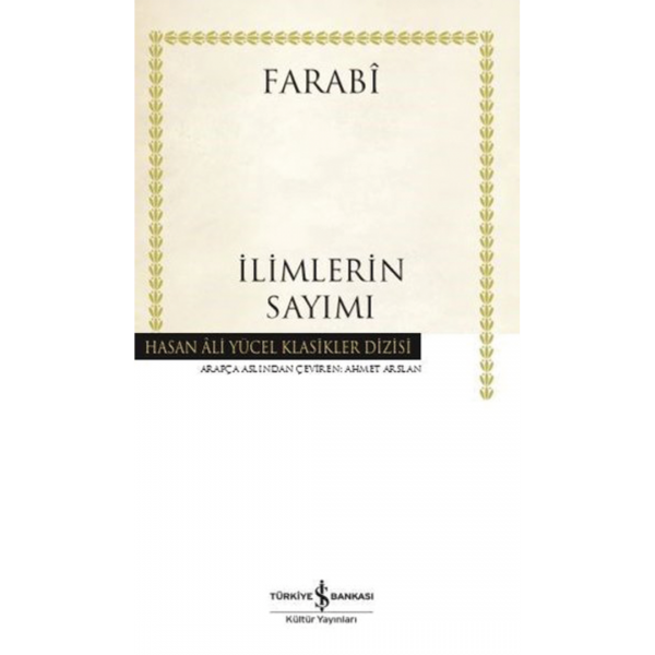 İlimlerin Sayımı-Hasan Ali Yücel Klasikler - Farabi