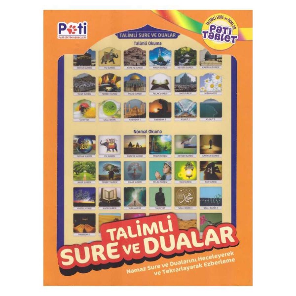 Talimli Sure ve Dualar - Pati Tablet