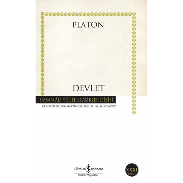 Devlet - Hasan Ali Yücel Klasikleri - Platon